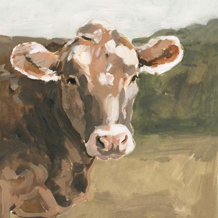 Framed On the Pasture I Print