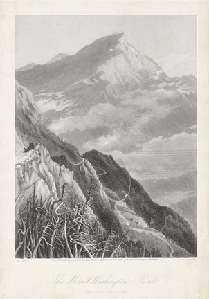 Framed Mount Washington Road Print