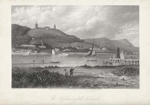 Framed Highlands of the Neversink Print