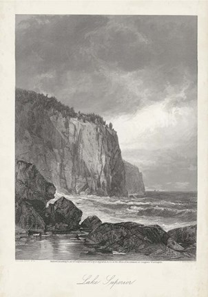 Framed Lake Superior Print