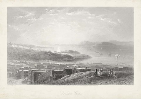 Framed Golden Gate Print