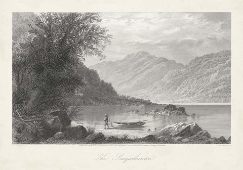 Framed Susquehanna Print
