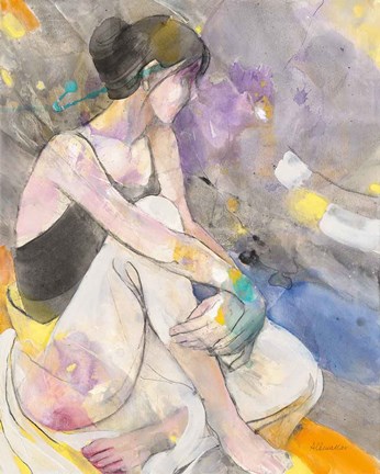 Framed Ballerina I Print