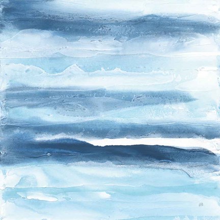 Framed Stripes I Print