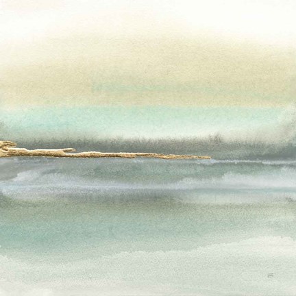 Framed Gold Earth II Print