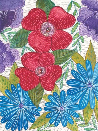 Framed Joyful I Print