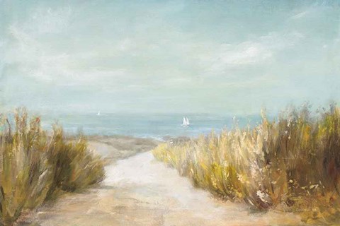 Framed Distant Sails Print