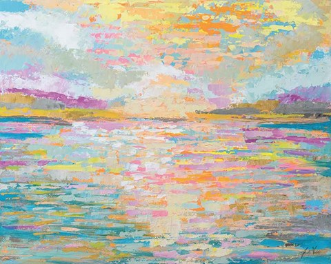 Framed Ocean Sunrise Print