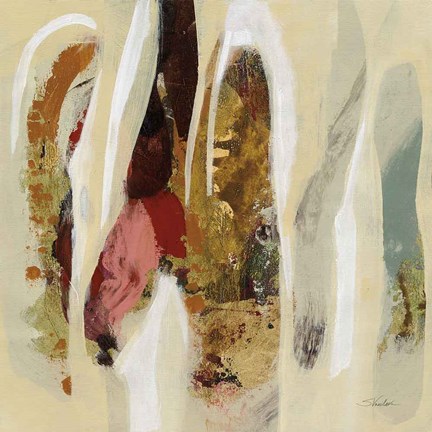 Framed Terracotta Tile I Print