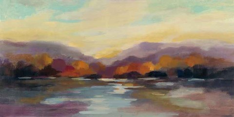 Framed Fall Sunset Print