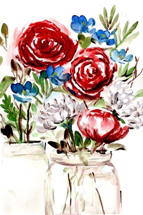 Framed Proud to be an American I Print