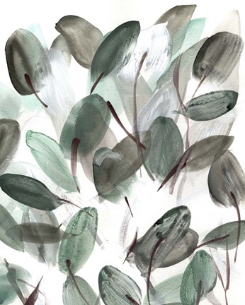 Framed Farmhouse Leafy II Print