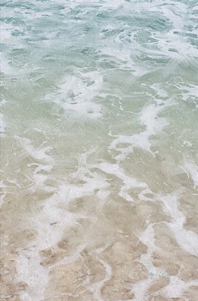 Framed Beach Shore I Print