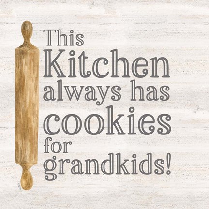 Framed Grandparent Life VI-Cookies Print
