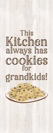 Framed Grandparent Life Vertical I-Cookies Print