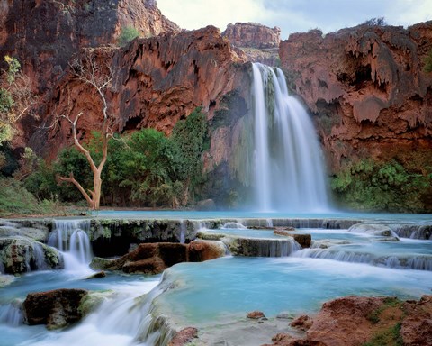 Framed Havasu Before Flood Print