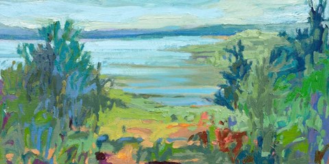 Framed On A Clear Day Print