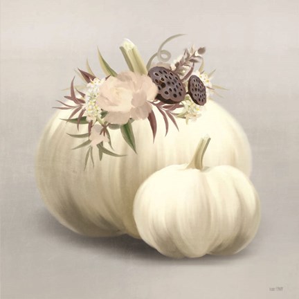 Framed Boho Pumpkins Print