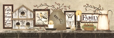 Framed Family is a Blessing Print