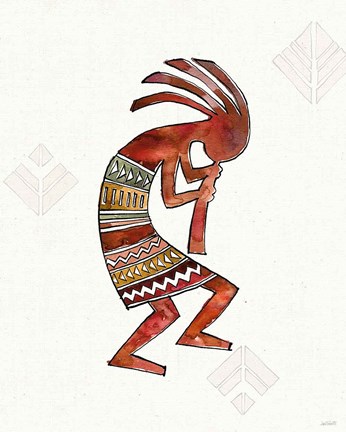 Framed Southwest Flair II Print