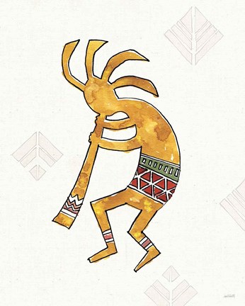 Framed Southwest Flair III Print