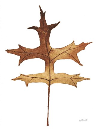 Framed Colors of the Fall I Brown Print