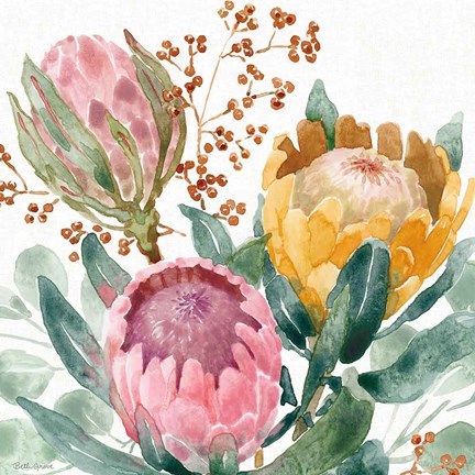 Framed Petal Passion IX Print