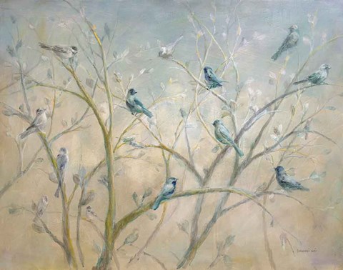 Framed Spring Gathering Print