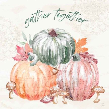 Framed Harvest Touch V Print