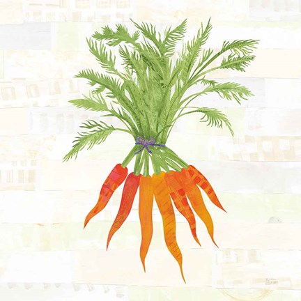 Framed Kitchen Garden IV No Words Print