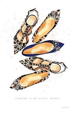 Framed On the Wild Side III Print