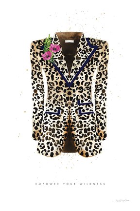 Framed On the Wild Side II Print