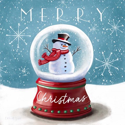 Framed Merry Christmas Print