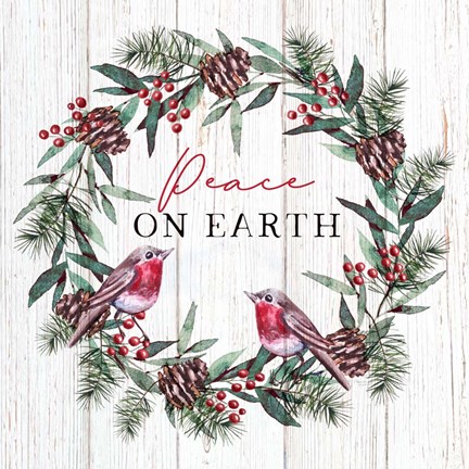 Framed Peace on Earth Print