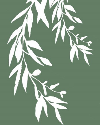 Framed Leaves I Print