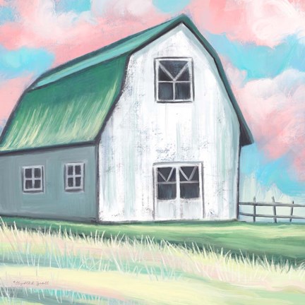 Framed Farmhouse Barn Print