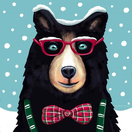 Framed Jer Bear Print