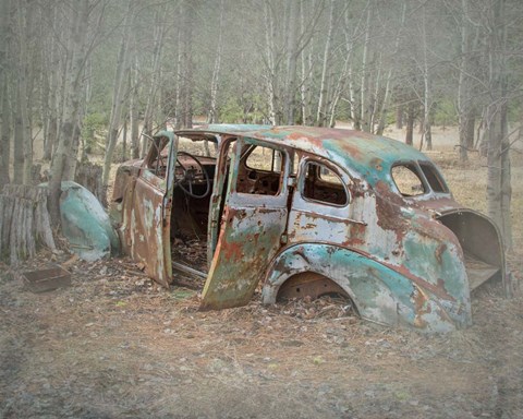 Framed Abandoned Print