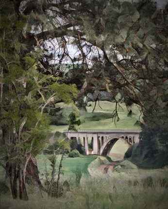 Framed Palouse RR Bridge Print