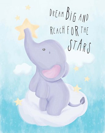 Framed Dream Big Print