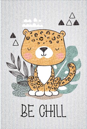 Framed Be Chill Print