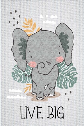 Framed Live Big Print