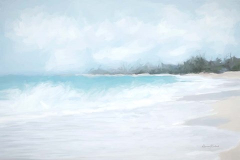 Framed Windy Harbor Print