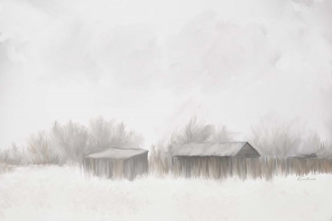 Framed Vintage Farmstead No. 1 Print