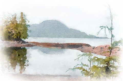 Framed Ketchikan Inlet Print