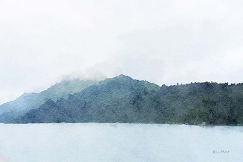 Framed Indigo Bay No. 3 Print