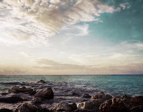 Framed Bimini Shore Print