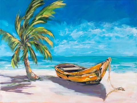 Framed Lost Island II Print