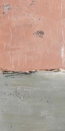 Framed Blushing Edge Panel I Print