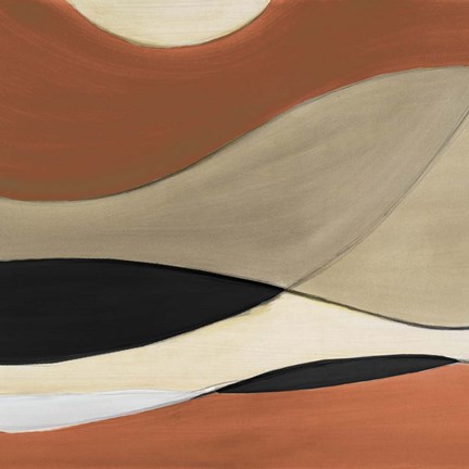 Framed Coalescence Neutral Square III Print